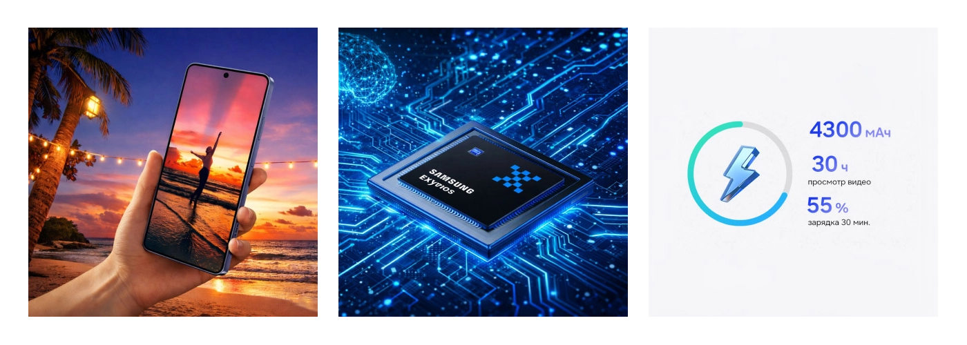 Смартфон Samsung Galaxy S26 12 ГБ | 256 ГБ Фиолетовый